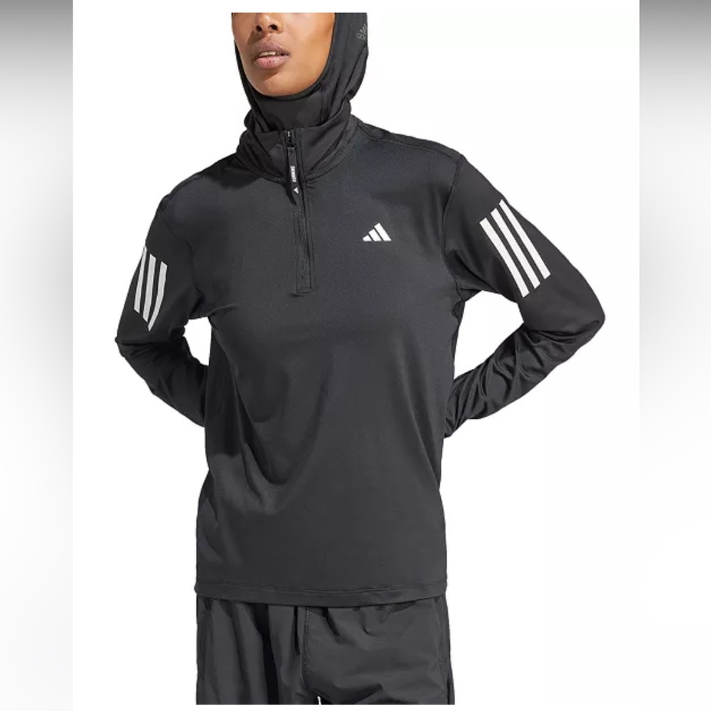 $65 NWOT adidas Women's Own The Run Half-Zip Sweatshirt M